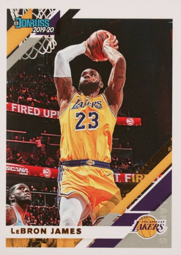 2019 Panini Donruss LeBron James #94 Basketball Card