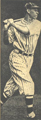 1933 Butter Cream Babe Herman # Baseball Card