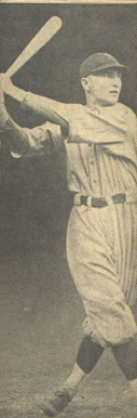 1933 Butter Cream Paul G. Waner # Baseball Card
