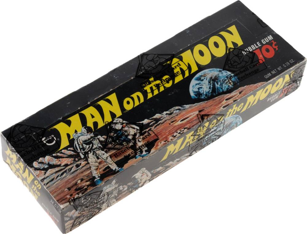 1969 Man on the Moon Wax Pack Box #WPB Non-Sports Card