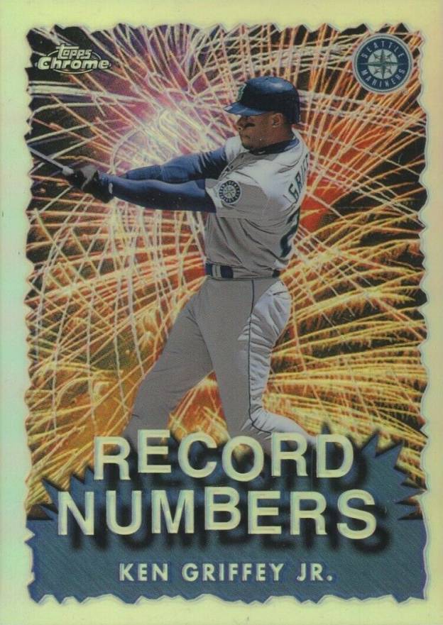 1999 Topps Chrome Record #'s Ken Griffey Jr. #RN4 Baseball Card