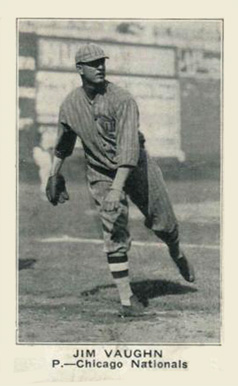 1921 American Caramel--Series of 80 Jim Vaughn # Baseball Card