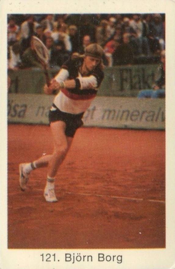 1978 Swedish Samlarsaker Bjorn Borg #121 Other Sports Card