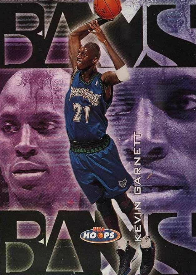 1998 Hoops Bams Kevin Garnett #10 Basketball Card