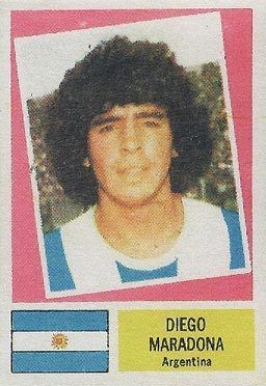1978 Crack Campeonato Mundial Diego Maradona # Soccer Card