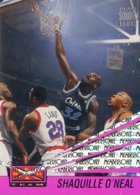 1993 Stadium Club Beam Team Shaquille O'Neal #1 Basketball Card