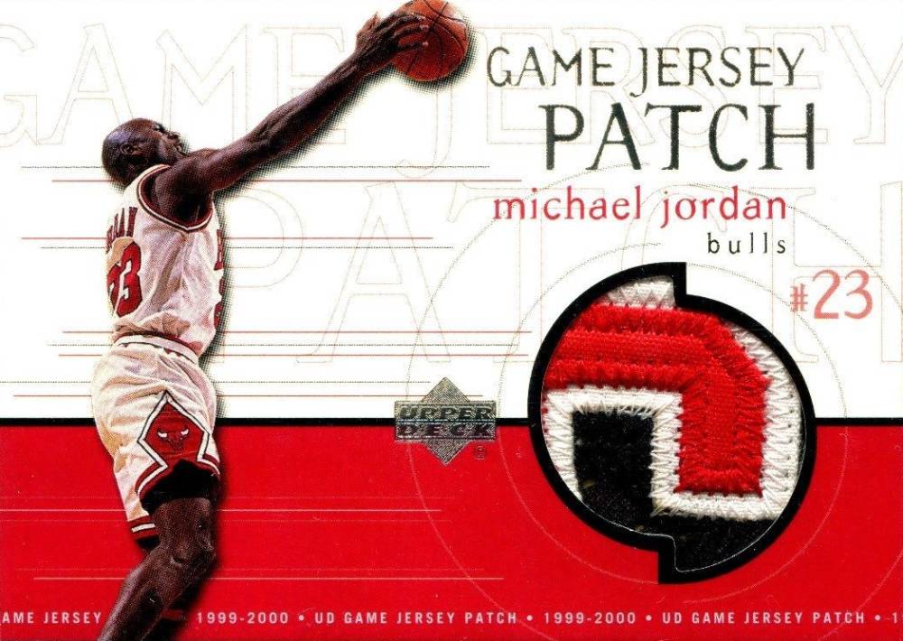 1999 Upper Deck Game Jerseys Patch Michael Jordan #GJP10 Basketball Card