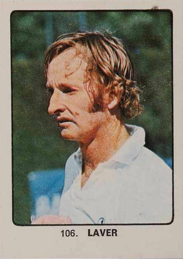 1974 Keisa Ediciones Campeones/Deporte Mundial Rod Laver #106 Other Sports Card