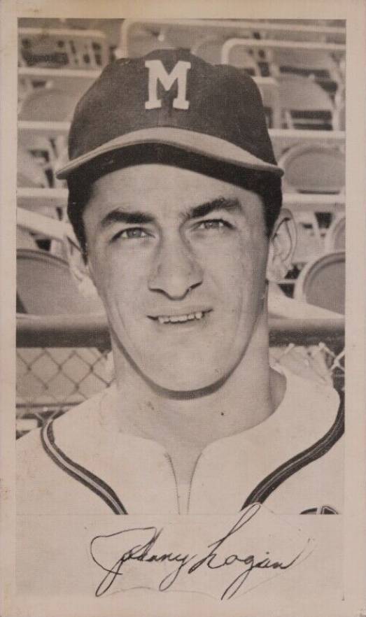1953 Spic and Span Braves Johnny Logan # Baseball Card