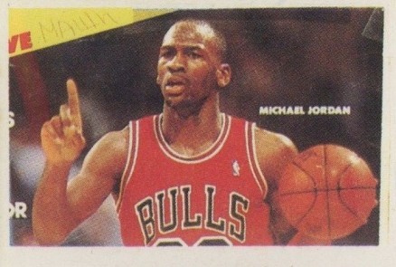 1989 KOS Yugoslavia Michael Jordan #127 Basketball Card