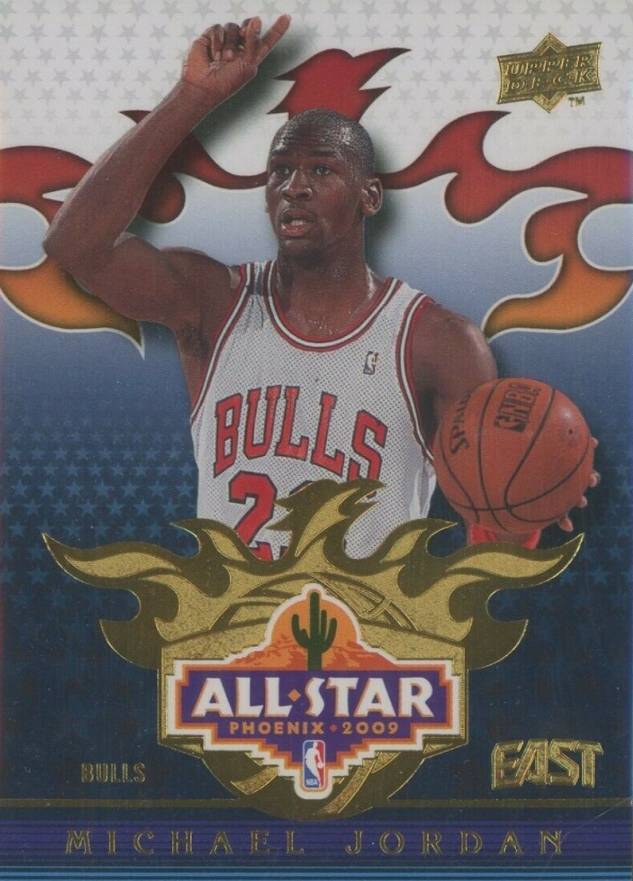 2008 Upper Deck NBA All-Star Game Michael Jordan #AS-7 Basketball Card