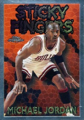 1996 Topps Chrome Season's Best Michael Jordan #18 Basketball Card