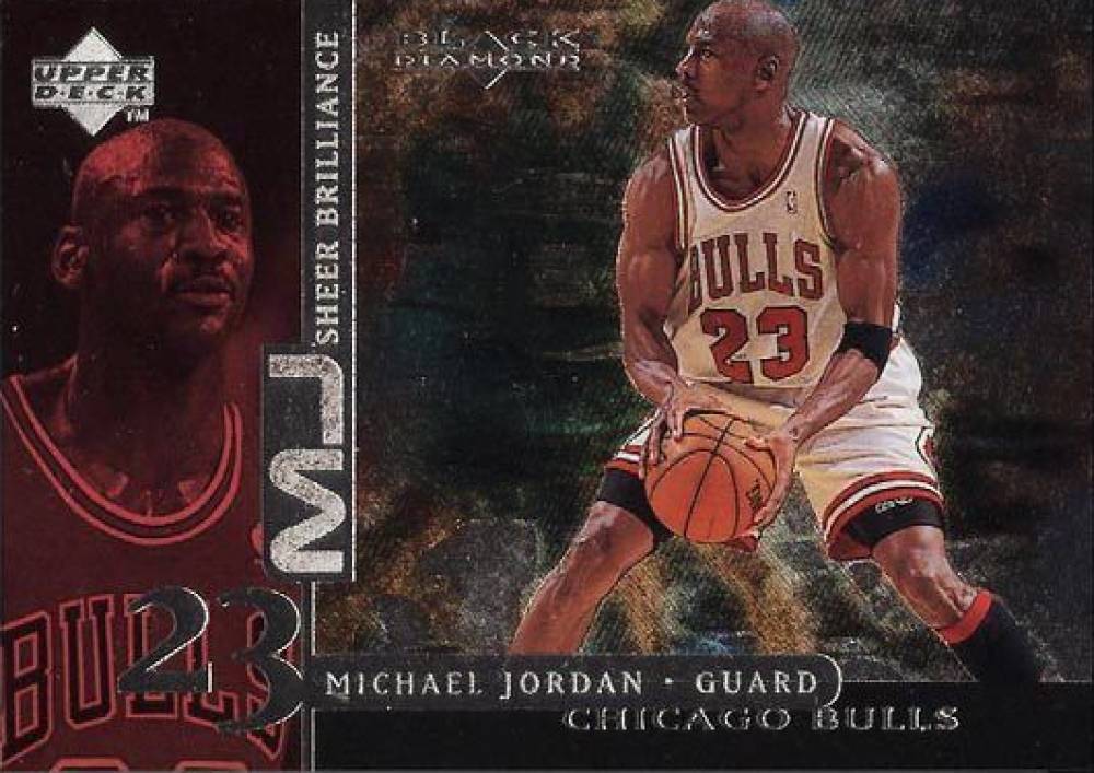 1998 Upper Deck Black Diamond Sheer Brilliance Michael Jordan #SB20 Basketball Card
