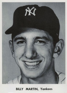1955 N.Y. Yankees Picture Pack Billy Martin # Baseball Card