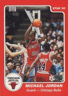 1996 Topps NBA Stars Reprints Michael Jordan #24 Basketball Card