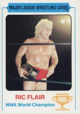 1986 Carnation Major League Wrestling Ric Flair # Other Sports Card
