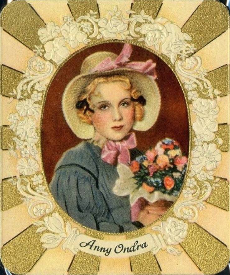 1934 Garbaty Cigarette Moderne Schonheitsgalerie Anny Ondra #32 Non-Sports Card