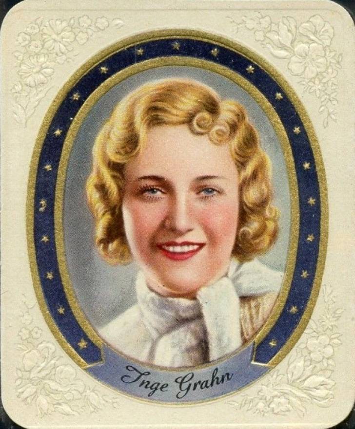 1934 Garbaty Cigarette Moderne Schonheitsgalerie Inge Grahn #236 Non-Sports Card