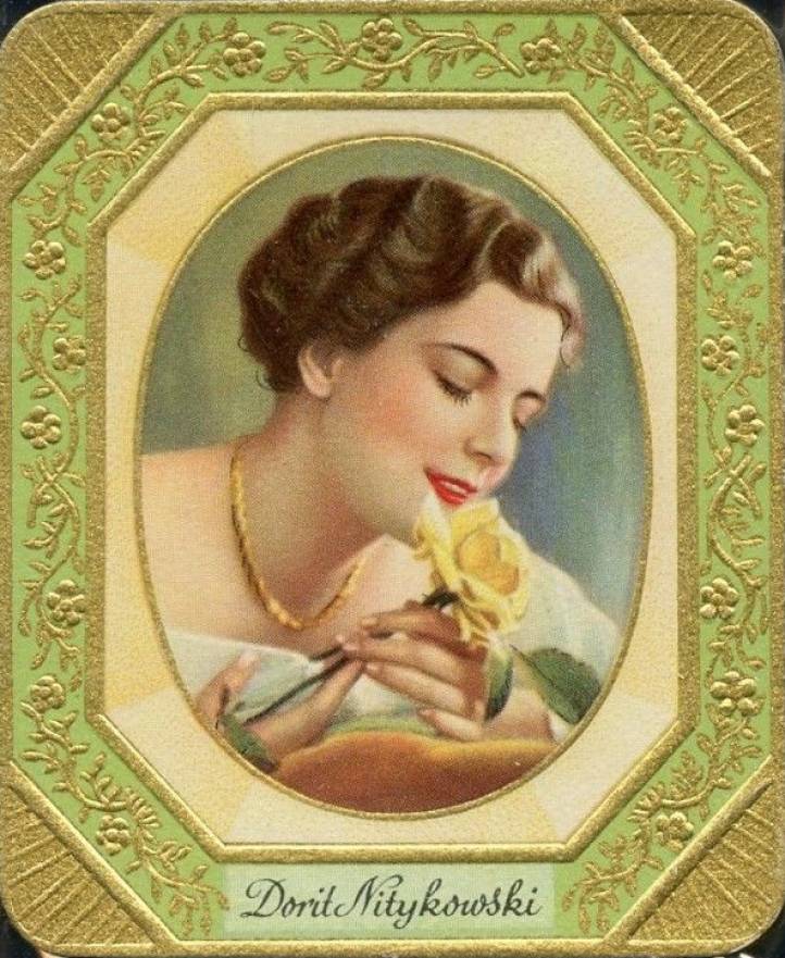 1934 Garbaty Cigarette Moderne Schonheitsgalerie Dorit Nitykowski #284 Non-Sports Card