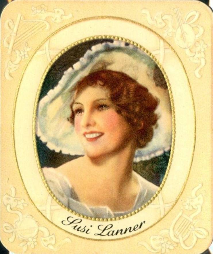 1934 Garbaty Cigarette Moderne Schonheitsgalerie Susi Lanner #96 Non-Sports Card