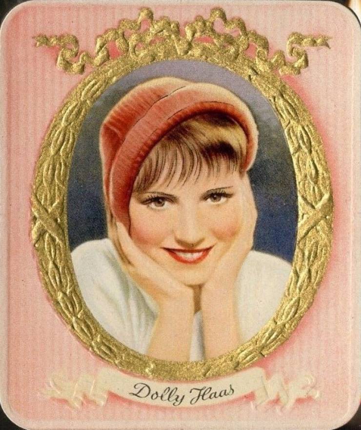 1934 Garbaty Cigarette Moderne Schonheitsgalerie Dolly Haas #57 Non-Sports Card