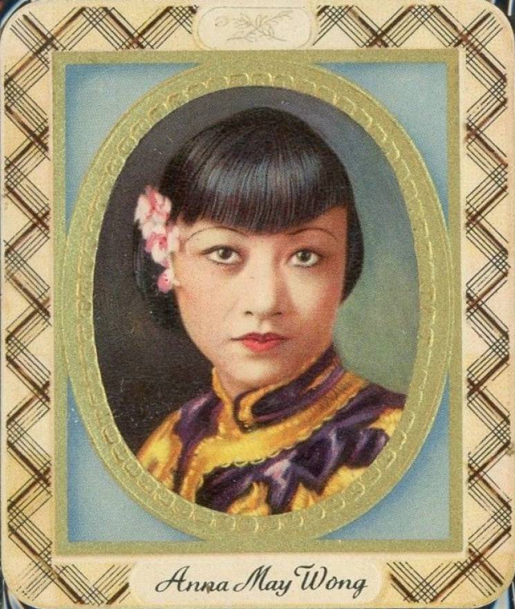 1934 Garbaty Cigarette Moderne Schonheitsgalerie Anna May Wong #103 Non-Sports Card