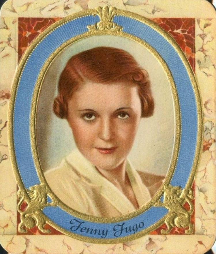 1934 Garbaty Cigarette Moderne Schonheitsgalerie Jenny Jugo #29 Non-Sports Card