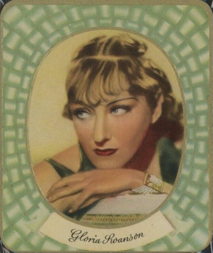 1934 Garbaty Cigarette Moderne Schonheitsgalerie Gloria Swanson #263 Non-Sports Card