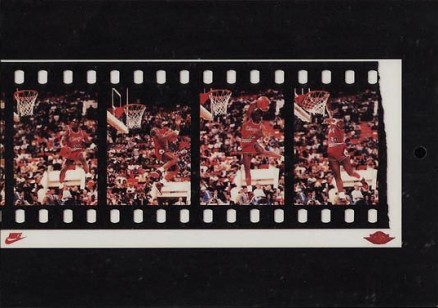 1984 Nike Poster Cards  Freeze Frame #851 Basketball Card