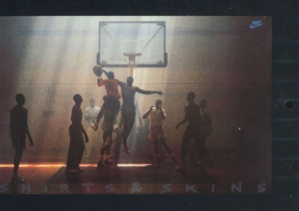1984 Nike Poster Cards  Shirts & Skins #868 Basketball Card