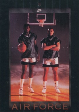 1984 Nike Poster Cards  Malone/Barkley #857 Basketball Card