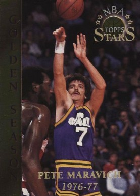 1996 Topps NBA Stars Pete Maravich #78 Basketball Card