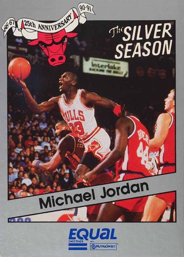 1990 Bulls Equal Michael Jordan #1 Basketball Card