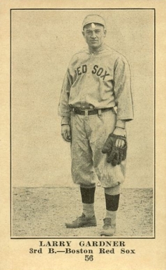 1917 Collins-McCarthy Larry Gardner #56 Baseball Card