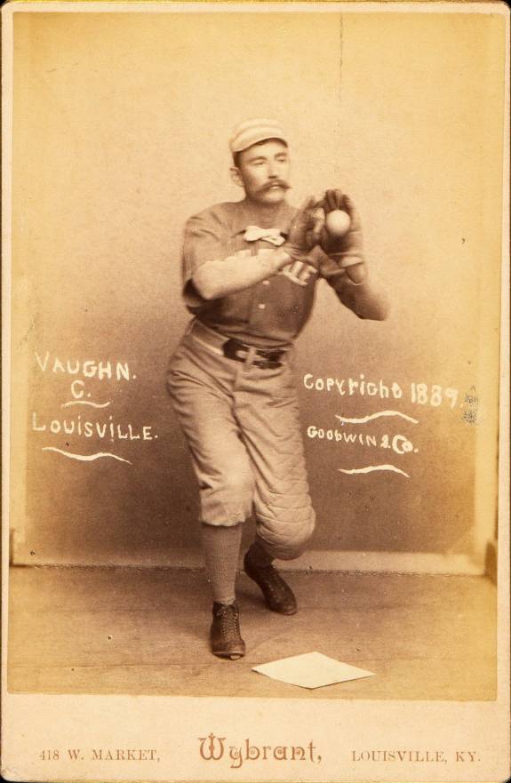 1889 Wybrant Studio Cabinet Harry Vaughn # Baseball Card