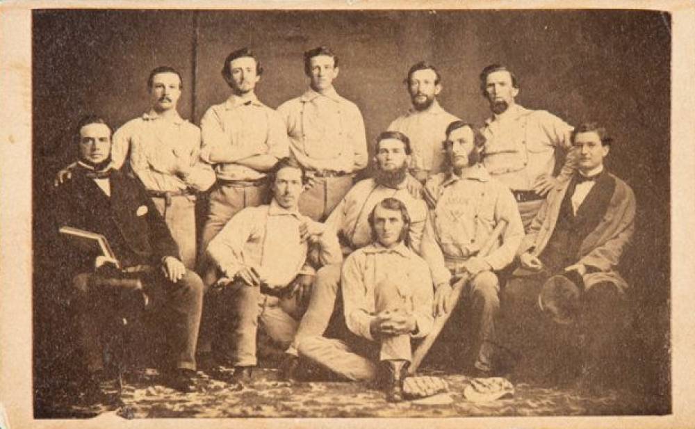 1860 Cartes De Viste Brooklyn Atlantics # Baseball Card