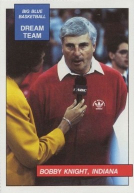 1990 Kentucky Big Blue Dream Team Award Winners Bobby Knight #24 Basketball Card