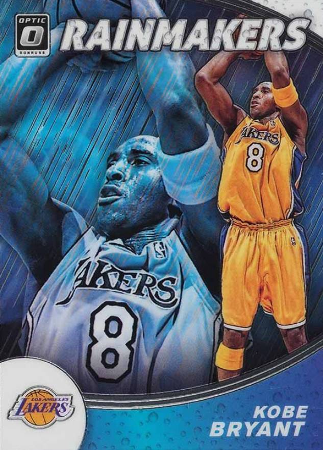 2019 Donruss Optic Rainmakers Kobe Bryant #19 Basketball Card