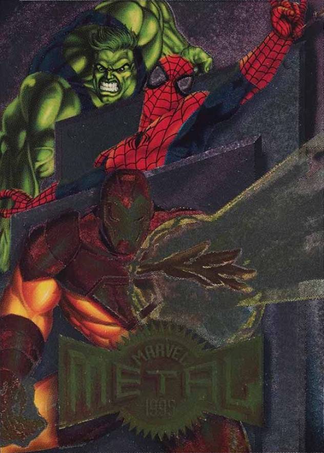 1995 Marvel Metal Checklist #138 Non-Sports Card