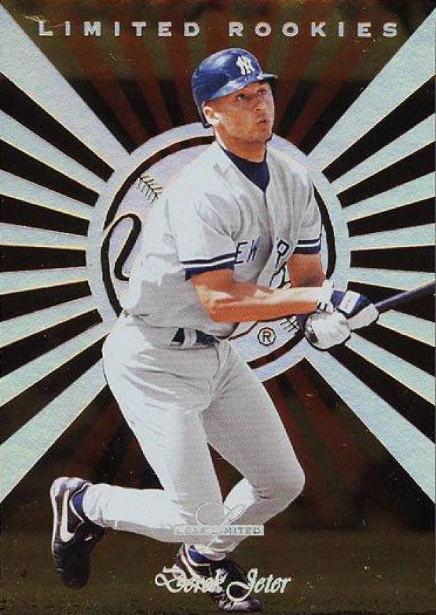 1996 Leaf Limited Rookie Derek Jeter #4 Baseball Card