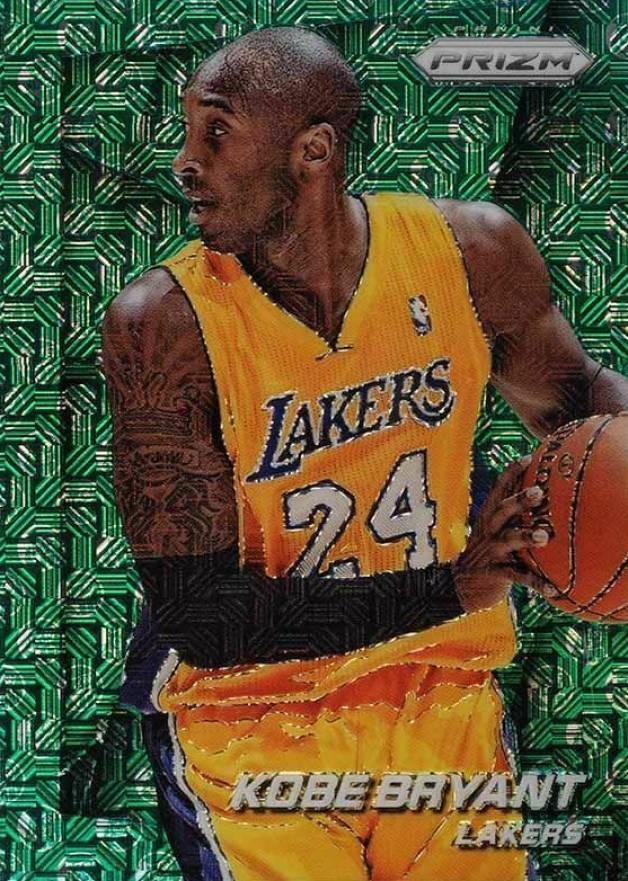 2014 Panini Prizm SP Variation Kobe Bryant #8 Basketball Card