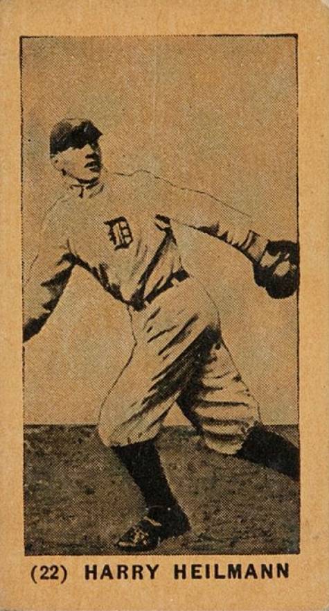 1927 York Caramels Type 1 Harry Heilmann #22 Baseball Card