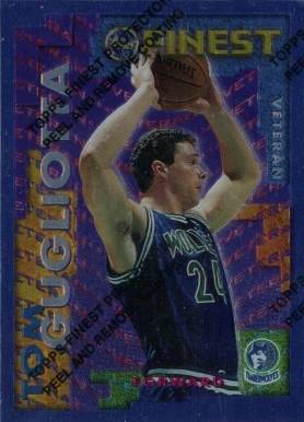 1995 Finest Rookie Veteran  Garnett/Gugliotta #RV-5 Basketball Card