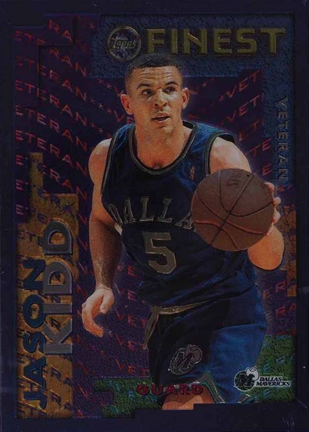 1995 Finest Rookie Veteran  Jason Kidd/Loren Meyer #RV-24 Basketball Card