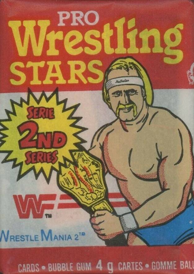1985 O-Pee-Chee WWF Wrestling Stars Series 2 Wax Pack #WP Other Sports Card