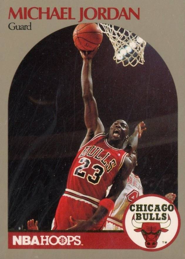 1991 Hoops Superstars Michael Jordan #13 Basketball Card