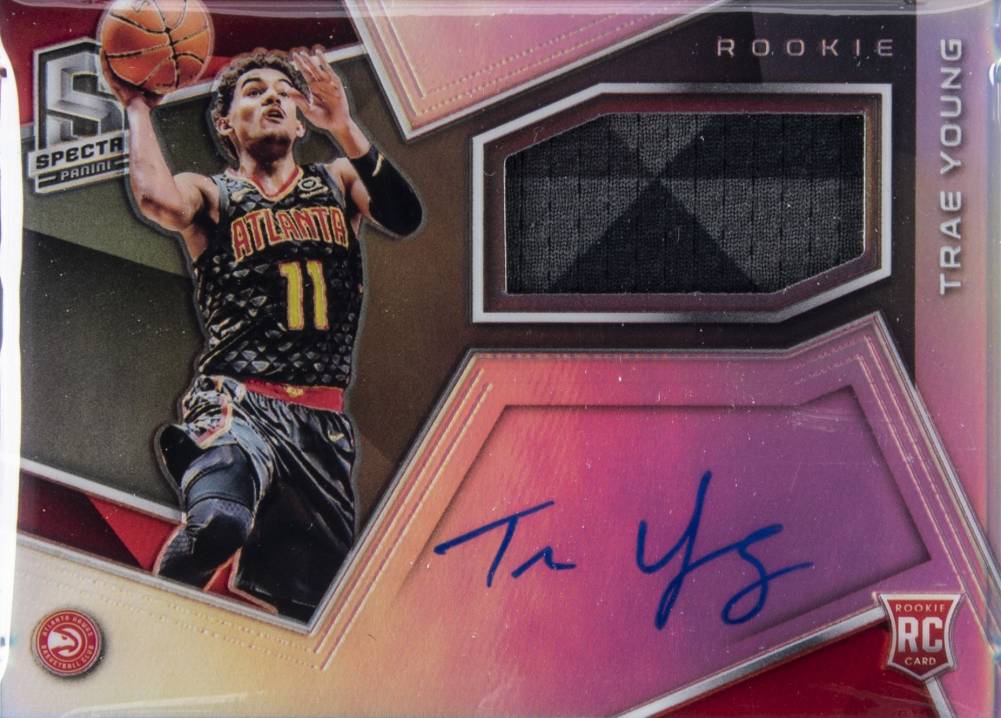 2018 Panini Spectra Trae Young #104 Basketball Card