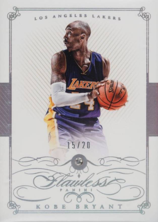 2014 Panini Flawless Kobe Bryant #26 Basketball Card