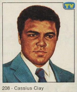 1979 Sorrisi E Canzoni TV-Hand Cut Cassius Clay #208 Other Sports Card