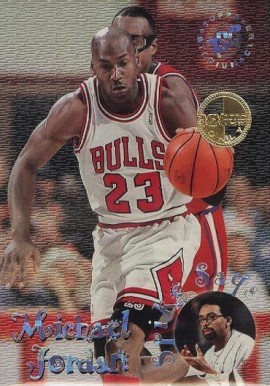 1995 Stadium Club Michael Jordan #1 Basketball Card